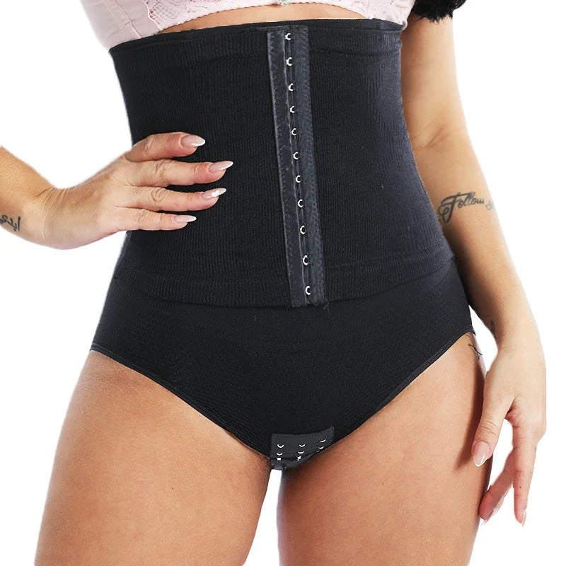 Dimmkof Open Crotch Tummy Control Panties Stretchy Spandex High Waist Control Panties Butt Lifting Shapewear Panties Postpartum Survival Dog