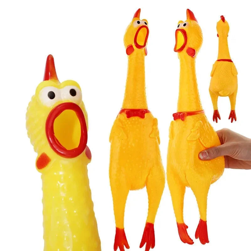 Dog Chicken Squeak Toys Survival Dog