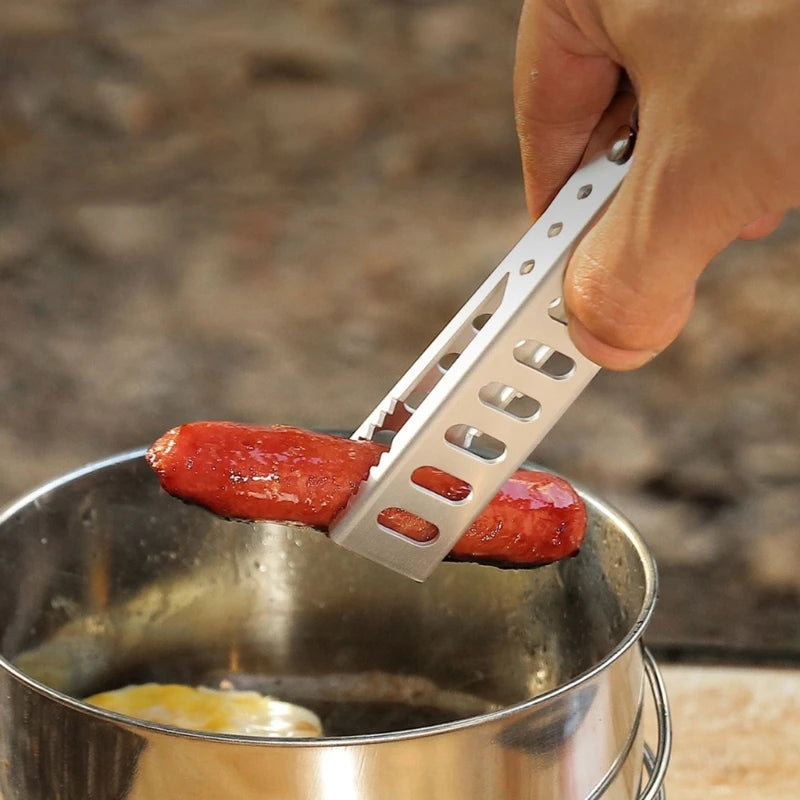 Aluminium Anti-hot Alloy Pot Clip Survival Dog