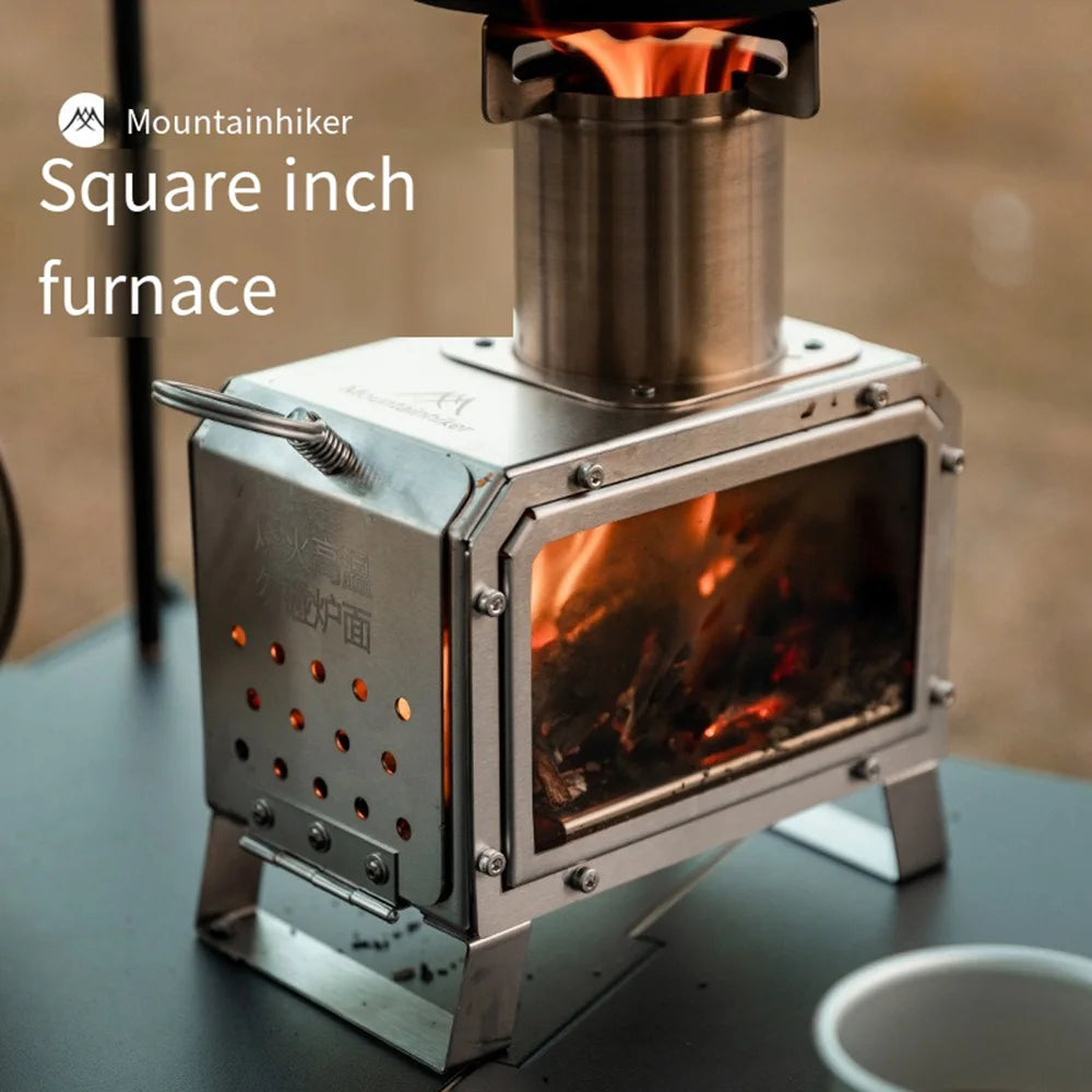 Portable Lightweight Camping Wood Stove Survival Dog