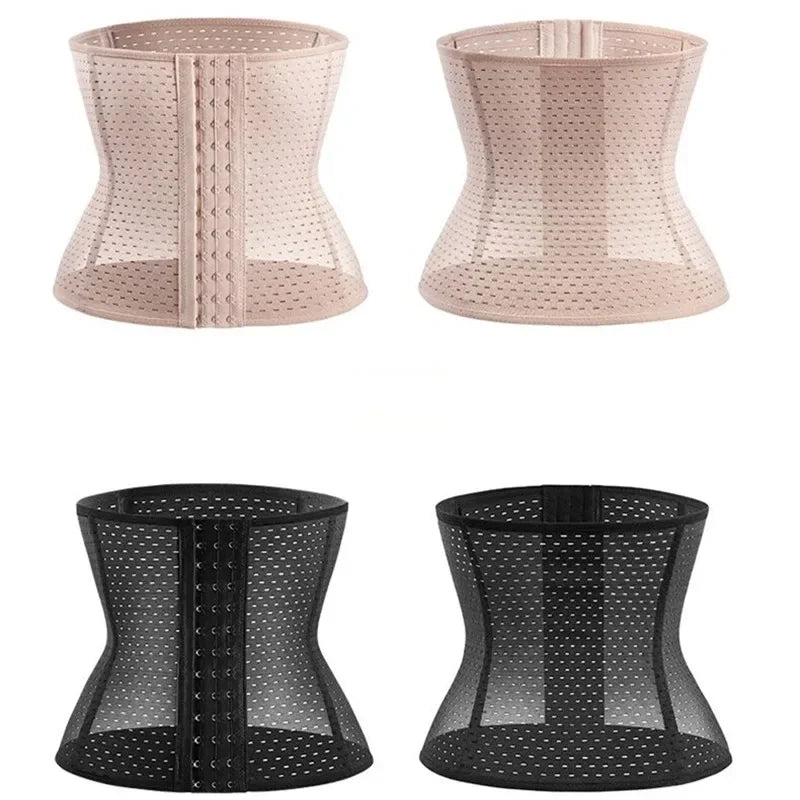 Women Tummy Control Women Body Shapers Waist Trainer Corset Breathable Invisible Waist Shaper Training Waist Cincher  XS-6XL Survival Dog