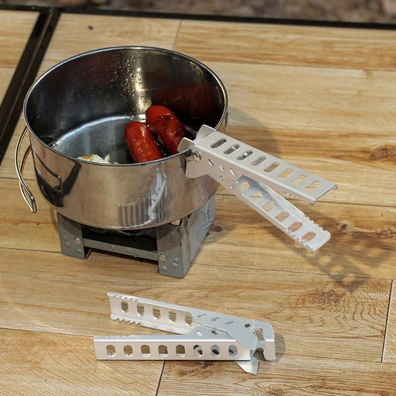 Aluminium Anti-hot Alloy Pot Clip Survival Dog