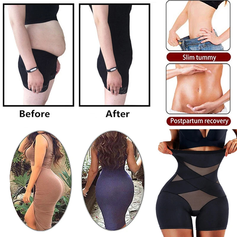 CXZD Women High Waist Trainer Body Shaper Panties Tummy Belly Control Body Slimming Control Shapewear Girdle Underwear Survival Dog
