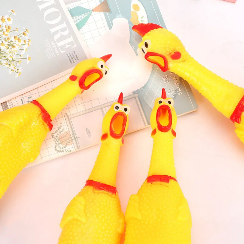 Dog Chicken Squeak Toys Survival Dog