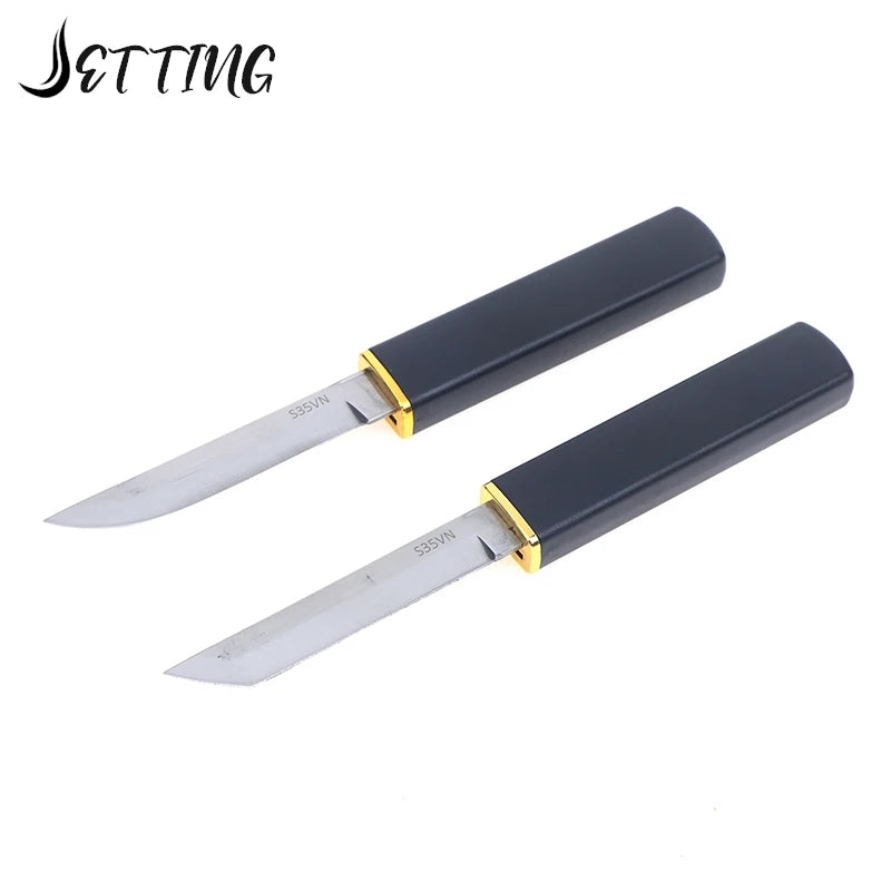High-grade Double Knife Stainless Steel Easy To Carry Knives High Hardness Fruit Survival Dog