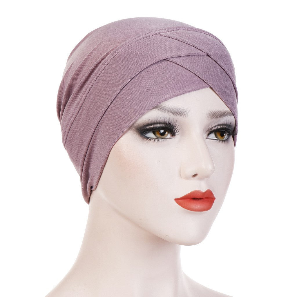 Sun Protection Home Mom Cap Hood Set Wrap Head Hat