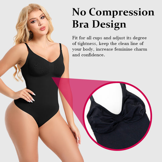 Hip Raise Shaping T-shaped Jumpsuit High Elastic Push-up Bodysuit