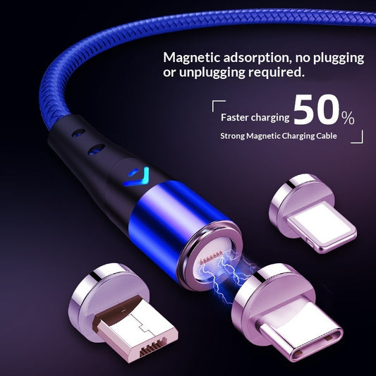Fast-charging Data Cable Supports 3A5A Magnetic Charging Cables