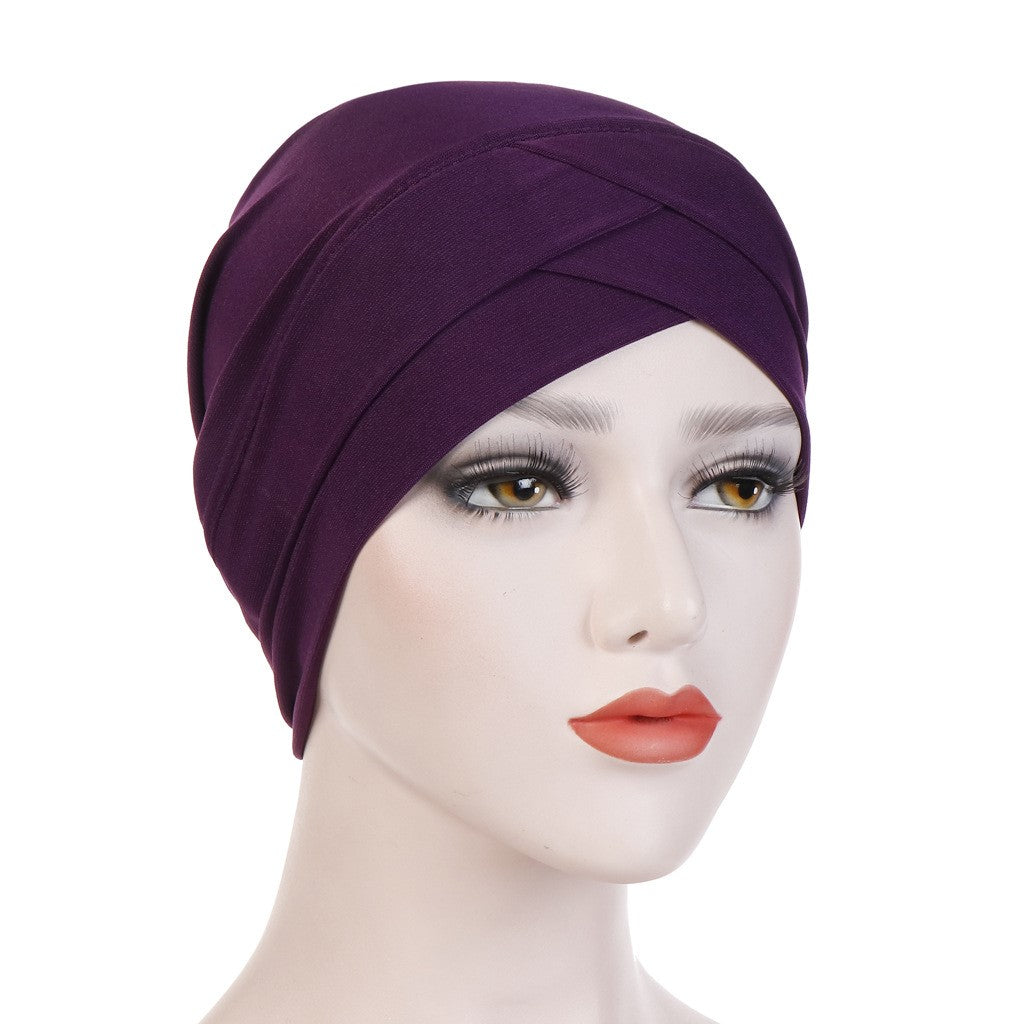 Sun Protection Home Mom Cap Hood Set Wrap Head Hat