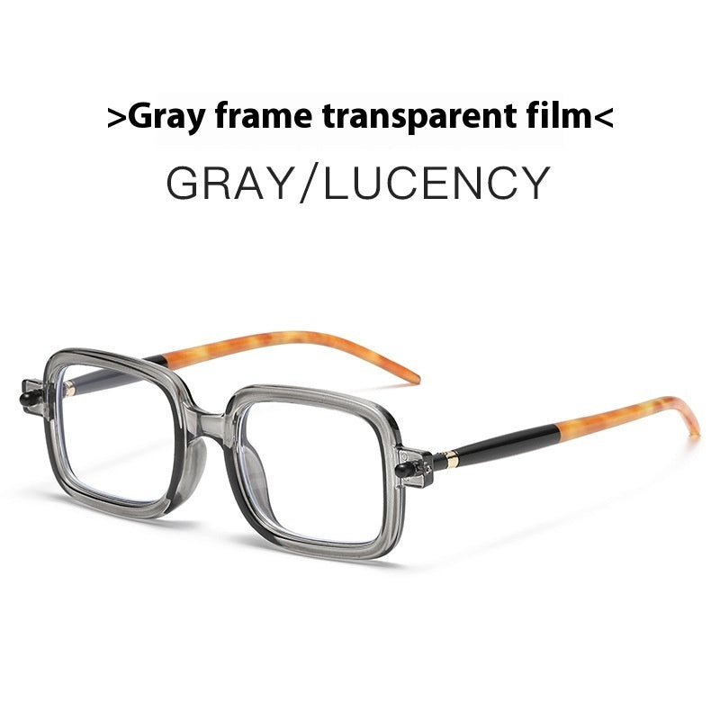 Retro Artistic Square Sunglasses Women