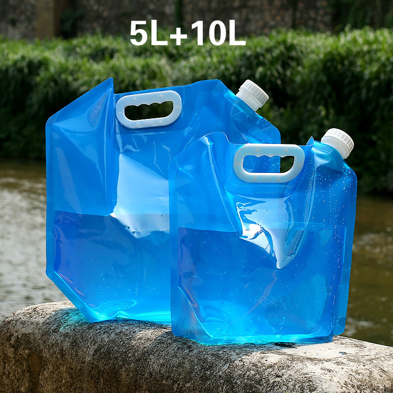 PVC Outdoor Camping Hiking Foldable Portable Water Bags Container Survival Dog