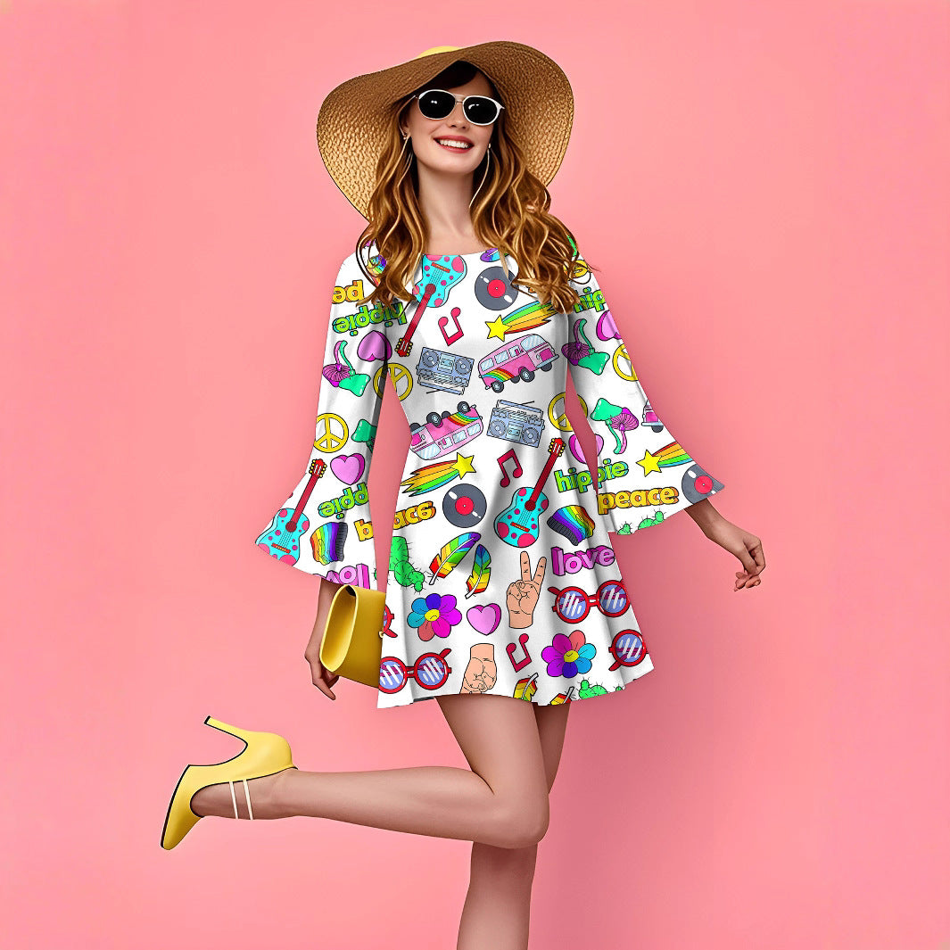 Fashion Casual Sports Dress Women
