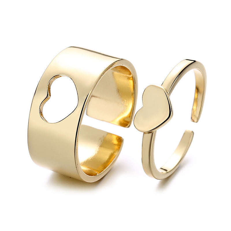 Punk Couple Men And Women Couple Rings Groups