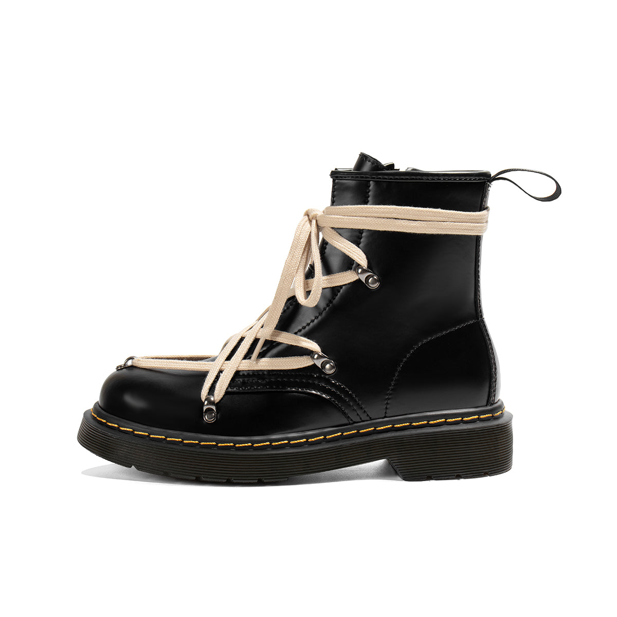 Children's British Style Leather  Lace-up Ankle Boots