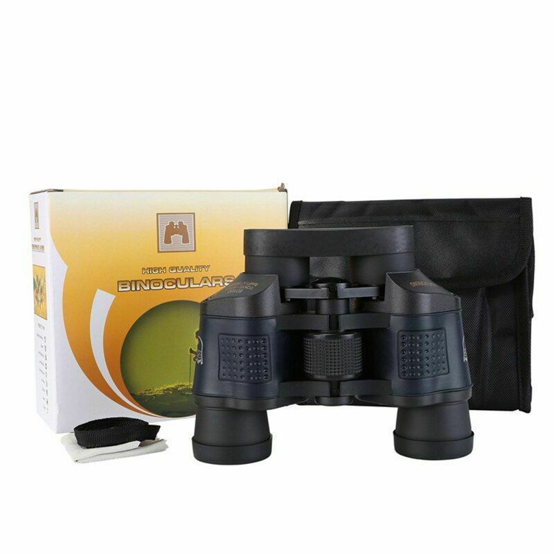 60x60 Binoculars With Night Vision Binoculars Clear Red Film Outdoor Telescope Survival Dog
